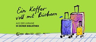 Ein Koffer voll mit Büchern