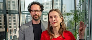 Carlo Chatrian, Mariette Rissenbeek, Berlinale-Leitung 2020 Carlo Chatrian, Mariette Rissenbeek, Berlinale-Leitung 2020